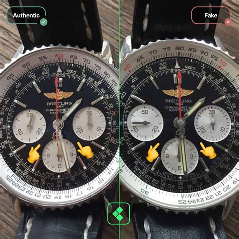 fake breitling vs real|breitling watches first copy.